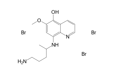 8-(4-Amino-1-methyl-butylamino)-6-methoxy-quinolin-5-ol trihydrobromide