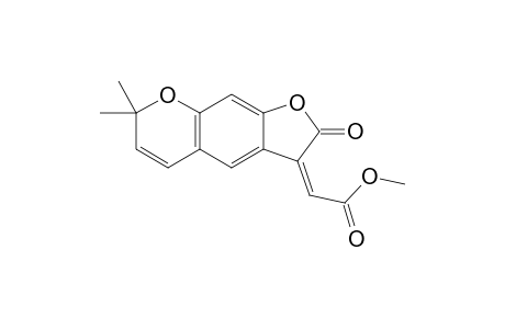 Methyl 2-[7,7-dimethyl-2-oxo-7H-furo[3,2-g]chromen-3(2H)-ylidene]acetate