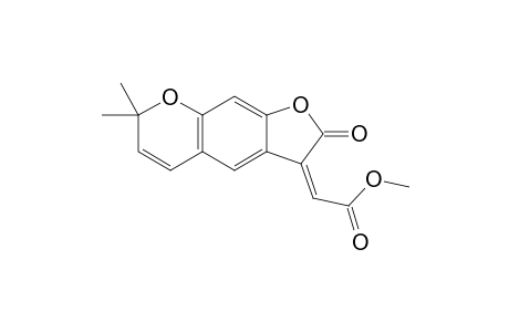 Methyl 2-[7,7-dimethyl-2-oxo-7H-furo[3,2-g]chromen-3(2H)-ylidene]acetate