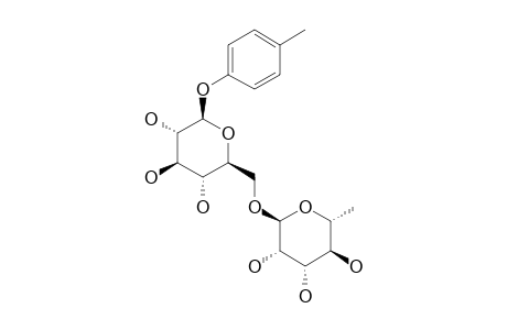 4-METHYLPHENOL-1-O-ALPHA-L-RHAMNOPYRANOSYL-(1->6)-BETA-D-GLUCOPYRANOSIDE