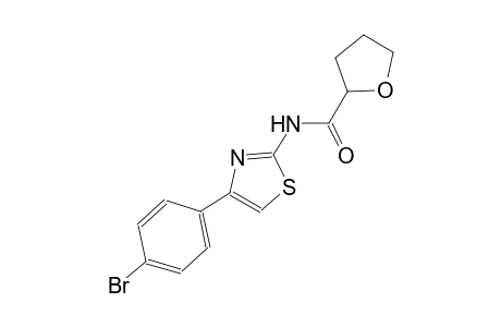 N-[4-(4-bromophenyl)-1,3-thiazol-2-yl]tetrahydro-2-furancarboxamide