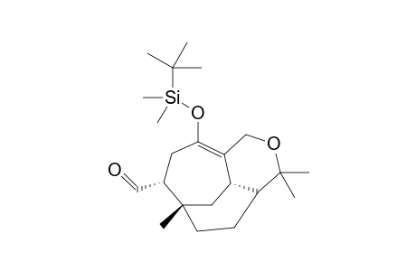 (1S,11R,13S)-9-[(tert-butyldimethylsilyl)oxy]-1,5,5-trimethyl-6-oxatricyclo[6.3.2.0(4,13)]tridec-8-ene-11-carbaldehyde