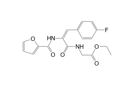 acetic acid, [[(2E)-3-(4-fluorophenyl)-2-[(2-furanylcarbonyl)amino]-1-oxo-2-propenyl]amino]-, ethyl ester