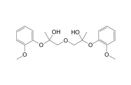 Di[3-{2'-methoxyphenoxy)-2-hydroxy]propyl ether