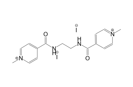 1-methyl-4-{[(2-{[(1-methyl-4-pyridiniumyl)carbonyl]amino}ethyl)amino]carbonyl}pyridinium diiodide