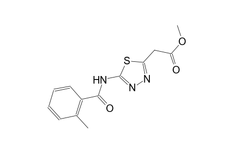 methyl {5-[(2-methylbenzoyl)amino]-1,3,4-thiadiazol-2-yl}acetate