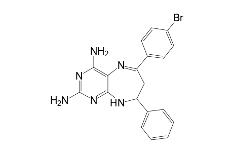 6-(4-bromophenyl)-8-phenyl-8,9-dihydro-7H-pyrimido[4,5-b][1,4]diazepine-2,4-diamine