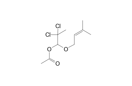 2,2-Dichloro-1-(3-methyl-2-butenyloxy)propylacetate