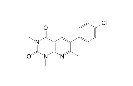 6-(4-Chlorophenyl)-1,3,7-trimethyl-pyrido[2,3-d]pyrimidine-2,4-dione