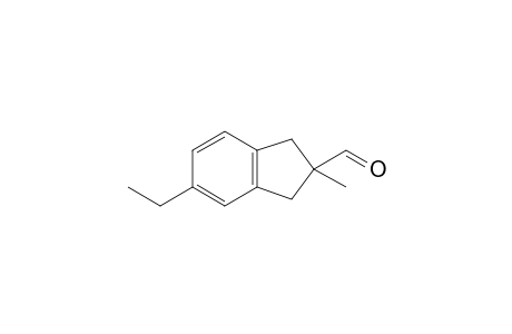 2,3-Dihydro-2-methyl-5-ethyl-1H-indene-2-carboxaldehyde