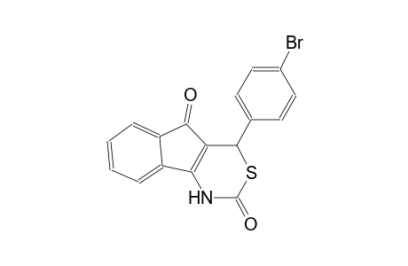 4-(4-bromophenyl)-1,4-dihydroindeno[1,2-d][1,3]thiazine-2,5-dione