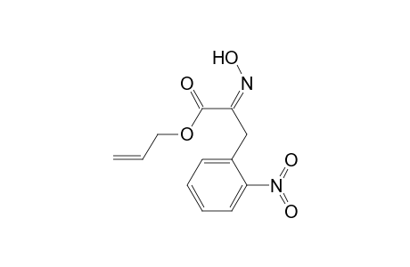 (2Z)-2-hydroximino-3-(2-nitrophenyl)propionic acid allyl ester