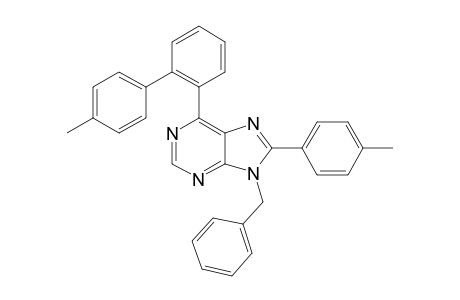 9-BENZYL-6-[2-(PARA-TOLYL)-PHENYL]-8-(PARA-TOLYL)-9H-PURINE