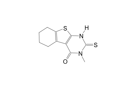 3-methyl-2-sulfanyl-5,6,7,8-tetrahydro[1]benzothieno[2,3-d]pyrimidin-4(3H)-one