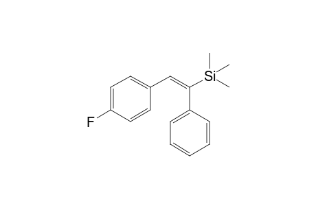 (E)-1-Phenyl-1-trimethylsilyl-2-(4-fluorophenyl)ethene