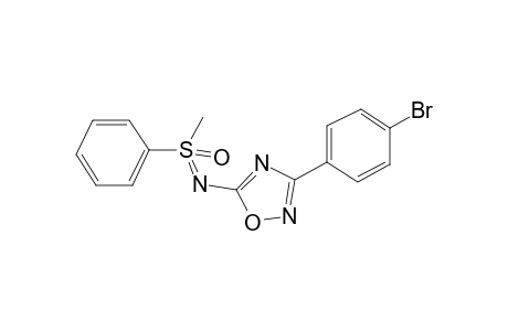 {[3-(4-Bromophenyl)-1,2,4-oxadiazol-5-yl]imino}(methyl)(phenyl)-.lambda.6-sulfanone