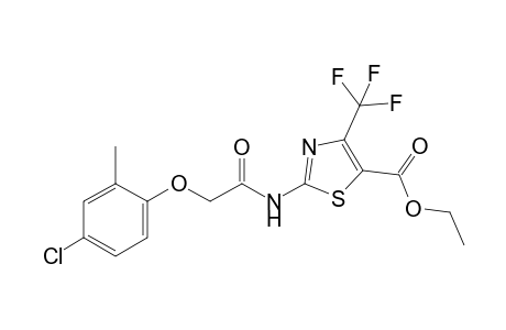 4-Trifluoromethyl-5-ethoxycarbonyl-2-(2-methyl-4-chlorophenoxyacetamido)-thiazole