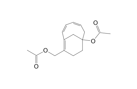 1-Acetoxy-6-acetoxymethylbicyclo[5.3.1]undeca-3,5,7-triene