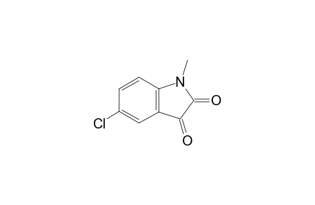 2,3-Dihydroindol-2,3-dione, 5-chloro-N-methyl-
