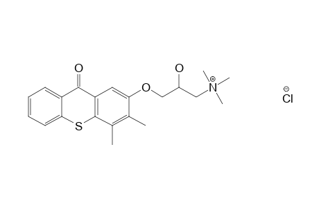 [3-(3,4-Dimethyl-9-oxo-9H-thioxanthen-2-yloxy)-2-hydroxypropyl]trimethylammonium chloride