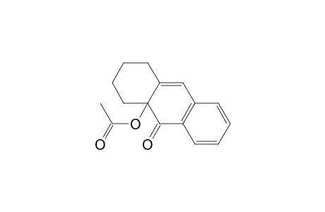 9(2H)-Anthracenone, 9a-(acetyloxy)-1,3,4,9a-tetrahydro-