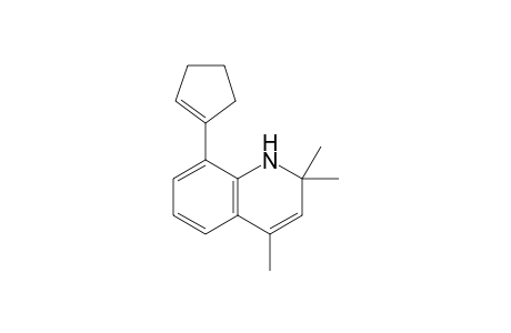8-Cyclopentenyl-1,2-dihydro-2,2,4-trimethylquinoline