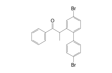 2-(4,4'-dibromo-2-biphenylyl)propiophenone