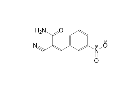 (2Z)-2-cyano-3-(3-nitrophenyl)-2-propenamide