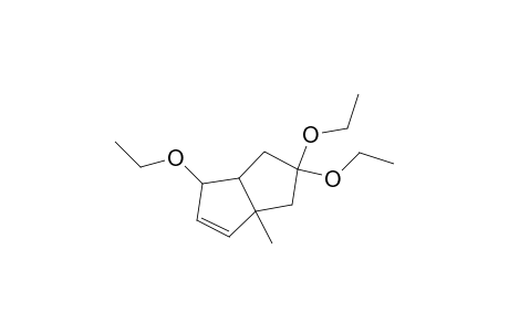 Pentalene, 1,5,5-triethoxy-1,3a,4,5,6,6a-hexahydro-3a-methyl-, (1.alpha.,3a.alpha.,6a.alpha.)-