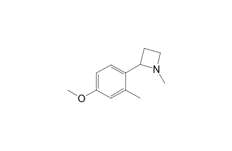 2-(4-Methoxy-2-methylphenyl)-1-methylazetidine