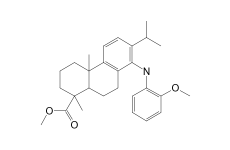 METHYL-14-(2-METHOXYPHENYL)-AMINODEHYDROABIETATE