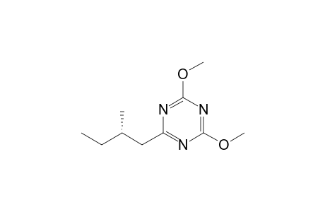2-[(S)-2'-Methylbutyl]-4,6-dimethoxy-1,3,5-triazine