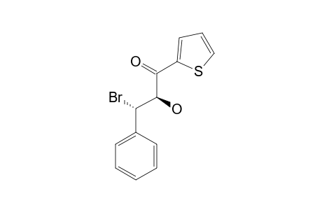 THREO-3-BrOMO-2-HYDROXY-3-PHENYL-1-(2-THIENYL)-PROPAN-1-ONE