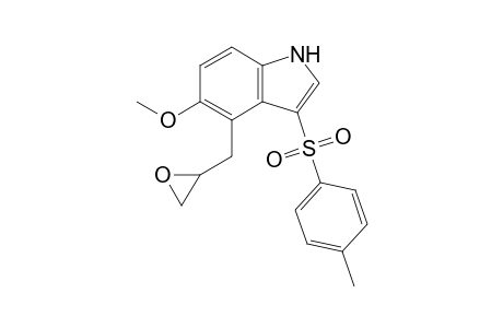 5-Methoxy-4-(oxiranylmethyl)-3-(4-toluenesulfonyl)-1H-indole