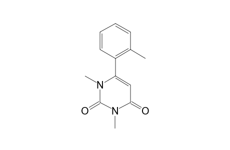 1,3-DIMETHYL-6-ORTHO-TOLYL-PYRIMIDINE-2,4(1H,3H)-DIONE