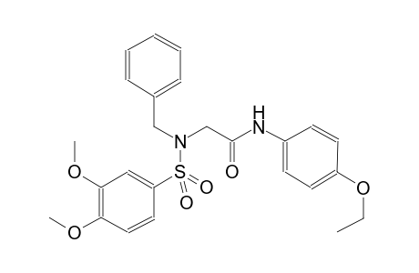 acetamide, 2-[[(3,4-dimethoxyphenyl)sulfonyl](phenylmethyl)amino]-N-(4-ethoxyphenyl)-