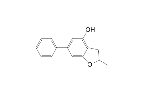 4-Benzofuranol, 2,3-dihydro-2-methyl-6-phenyl-