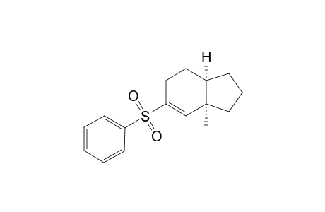 cis-7a-methyl-6-(phenylsulfonyl)-2,3,4,5,4a,7a-hexahydroindene