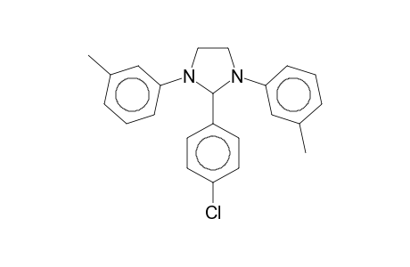 2-(4-Chlorophenyl)-1,3-bis(3-methylphenyl)imidazolidine