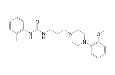urea, N-[3-[4-(2-methoxyphenyl)-1-piperazinyl]propyl]-N'-(2-methylphenyl)-