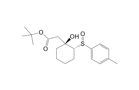 [1S,2R,(S)R]1-[tert-Butoxycarbonyl)methyl]-2-(p-tolylsulfinyl)cyclohexanol