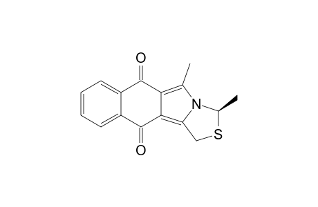 (R)-1,10-Dimethyl-3H-2-thia-10a-aza-pentaleno[1,2-b]naphthalene-4,9-dione