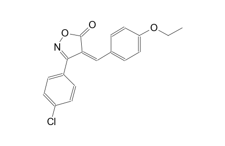(4Z)-3-(4-chlorophenyl)-4-(4-ethoxybenzylidene)-5(4H)-isoxazolone