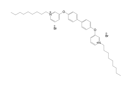 3,3'-[biphenyl-4,4'-diylbis(oxy)]bis(1-nonylpyridinium) dibromide