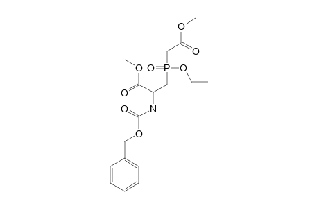 N-(BENZYLOXYCARBONYL)-3-[ETHOXY-(METHOXYCARBONYLMETHYL)-PHOSPHORYL]-ALANINE-METHYLESTER