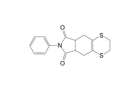 4,5-(ethylenedithio)-1,2,3,6-tetrahydro-N-phenylphthalimide