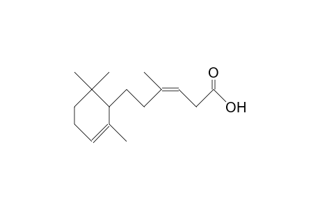 6-(2,6,6-Trimethyl-2-cyclohexen-1-yl)-4-methyl-cis-3-hexenoic acid