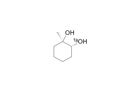 (1R,2R)-1-Methylcyclohexene-1,2-[18O]diol