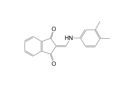 1H-indene-1,3(2H)-dione, 2-[[(3,4-dimethylphenyl)amino]methylene]-
