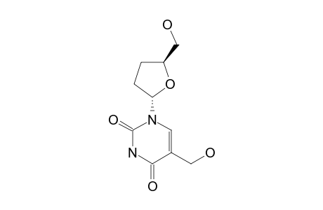 1-(2,3-DIDEOXY-ALPHA-D-GLYCERO-PENTOFURANOSYL)-5-HYDROXYMETHYLURACIL